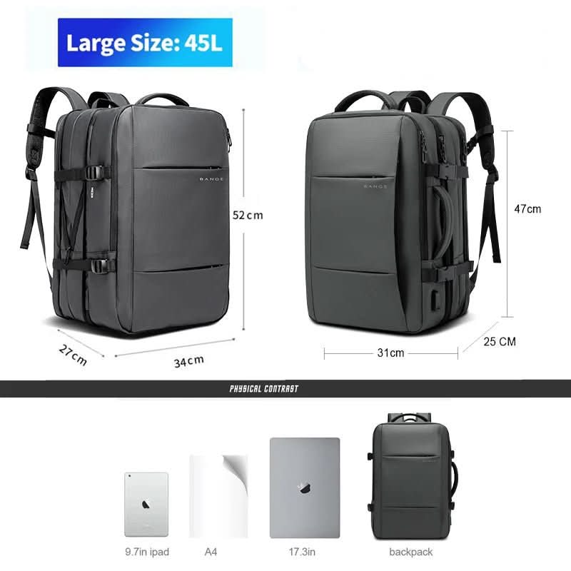 Urbanform Laptop Backpack - EliteGear with USB Charging Port
