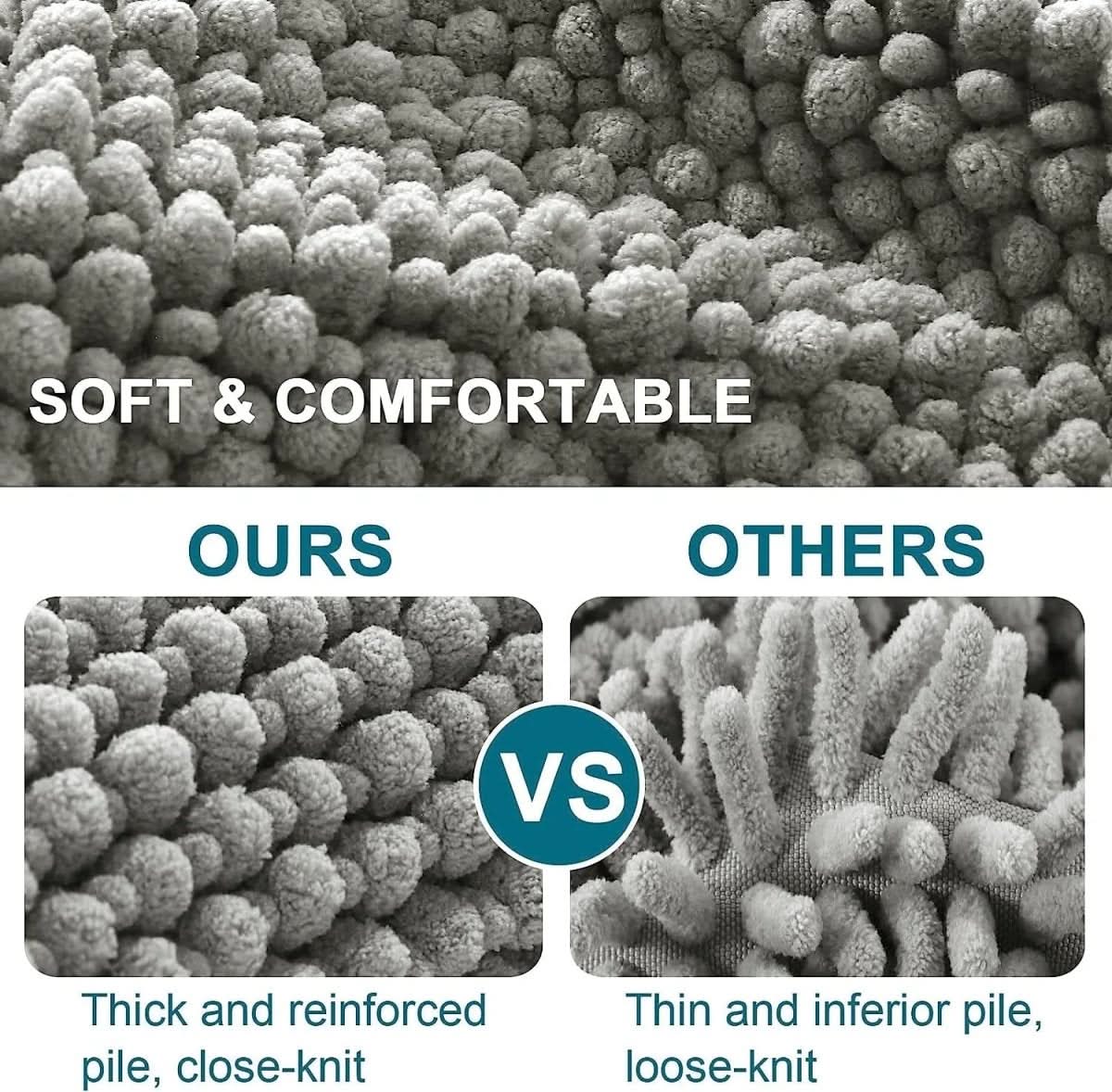 ComfortWeave Bath Mat - LuxeSoft Essentials