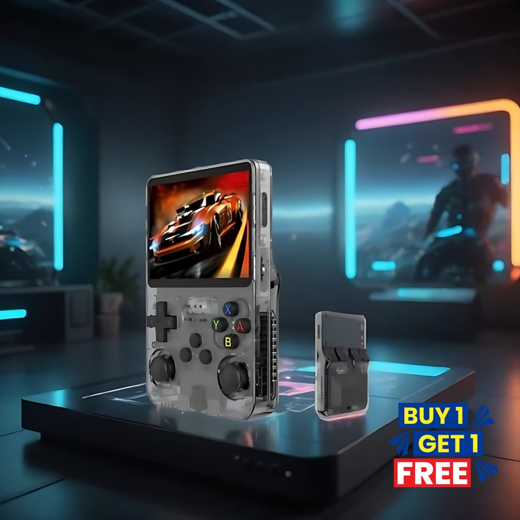 Retro Handheld Gaming Console - PixelPlay