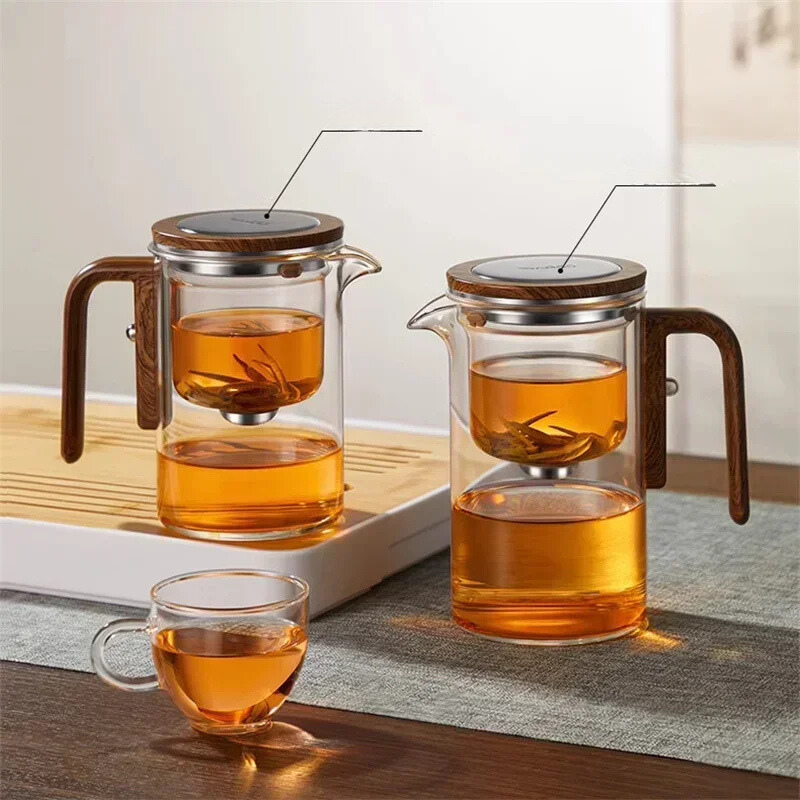 Premium Glass Teapot with Advanced Filtration - BrewLux