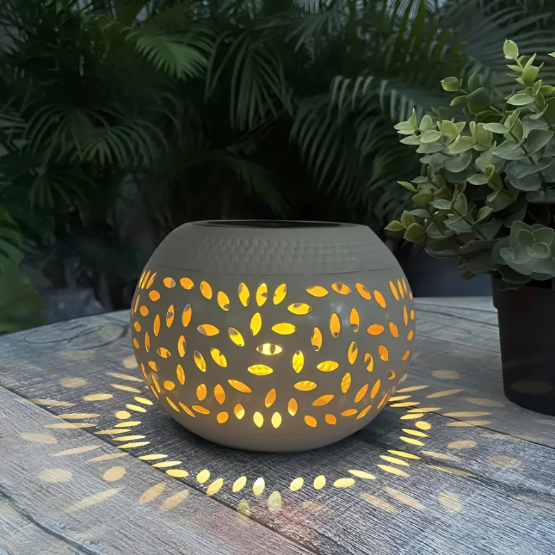 Dotted Solar Garden Lights - LuminaGlow