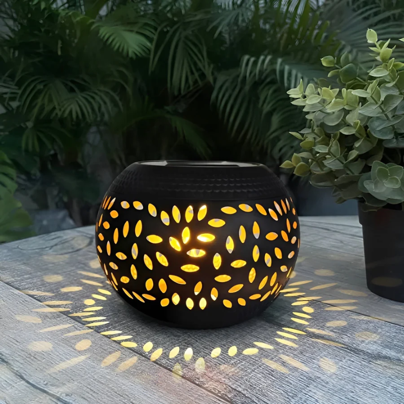 Dotted Solar Garden Lights - LuminaGlow