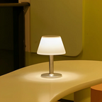 Solar Table Lamp with Elegant Design - Luminara Luxe