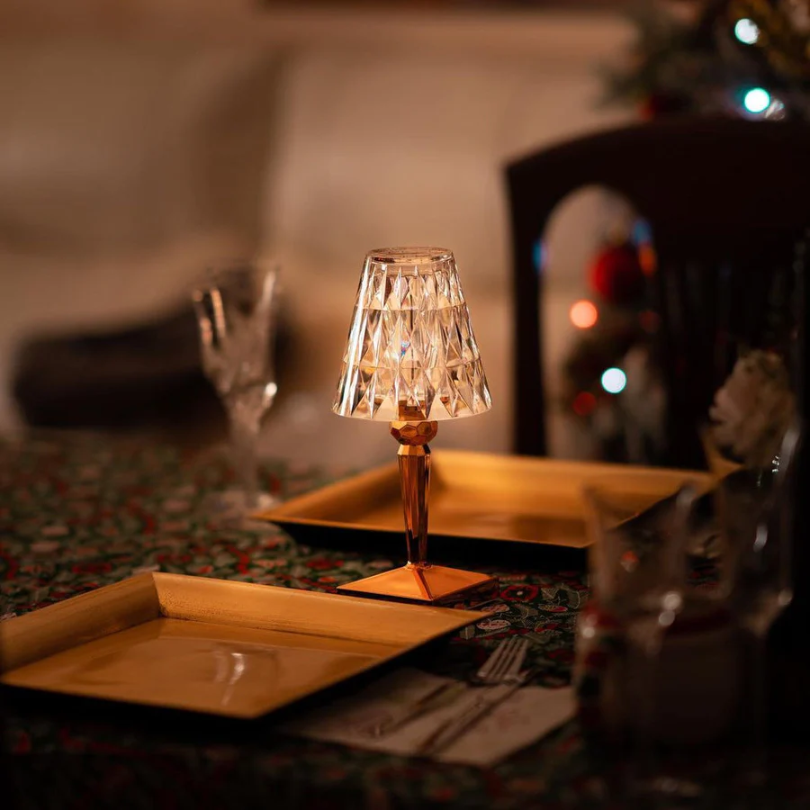 Crystal Table Lamp - LuxeIllumina