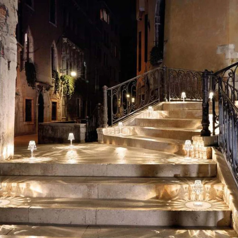 Crystal Table Lamp - LuxeIllumina