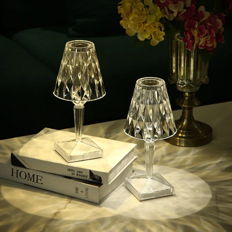 Crystal Table Lamp - LuxeIllumina
