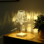 Crystal Table Lamp - LuxeIllumina