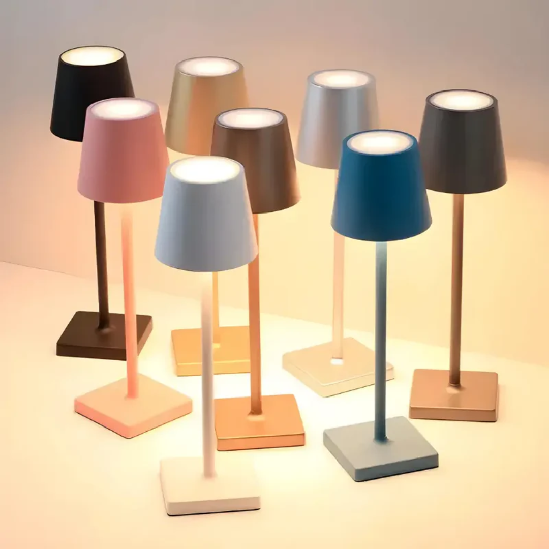 Wireless Rechargeable Table Lamp - LuminaGlow