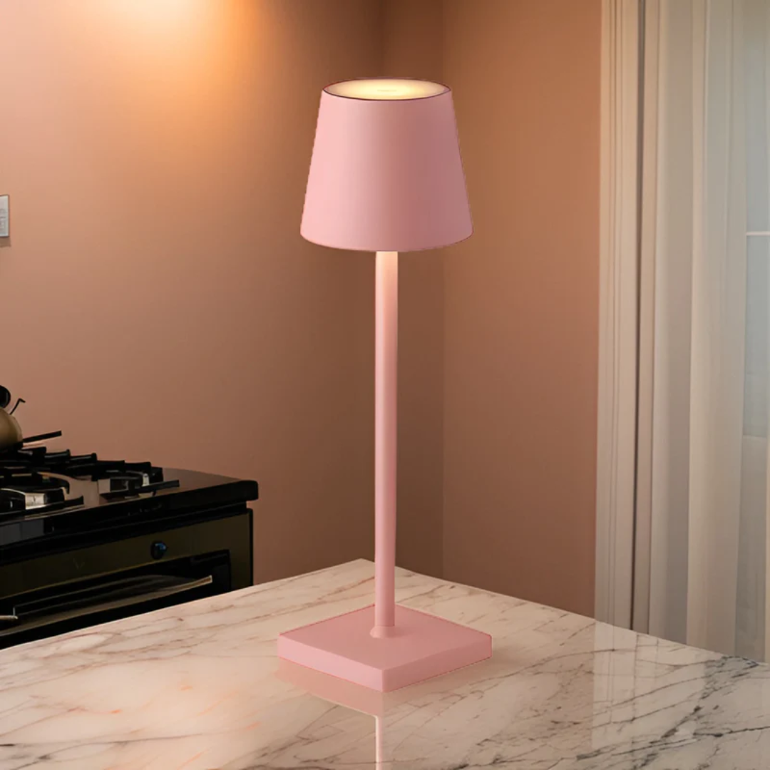 Wireless Rechargeable Table Lamp - LuminaGlow