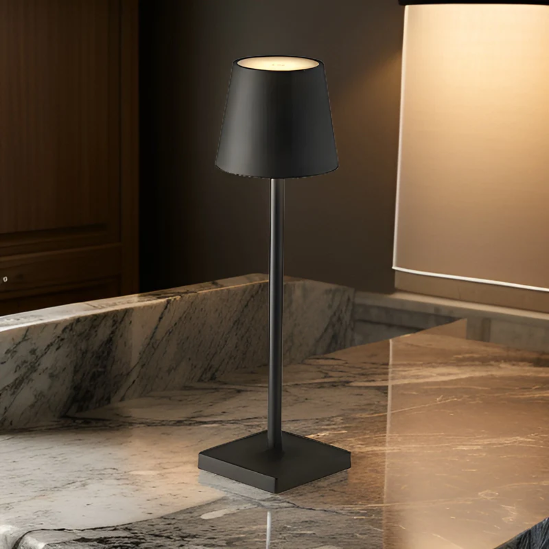 Wireless Rechargeable Table Lamp - LuminaGlow