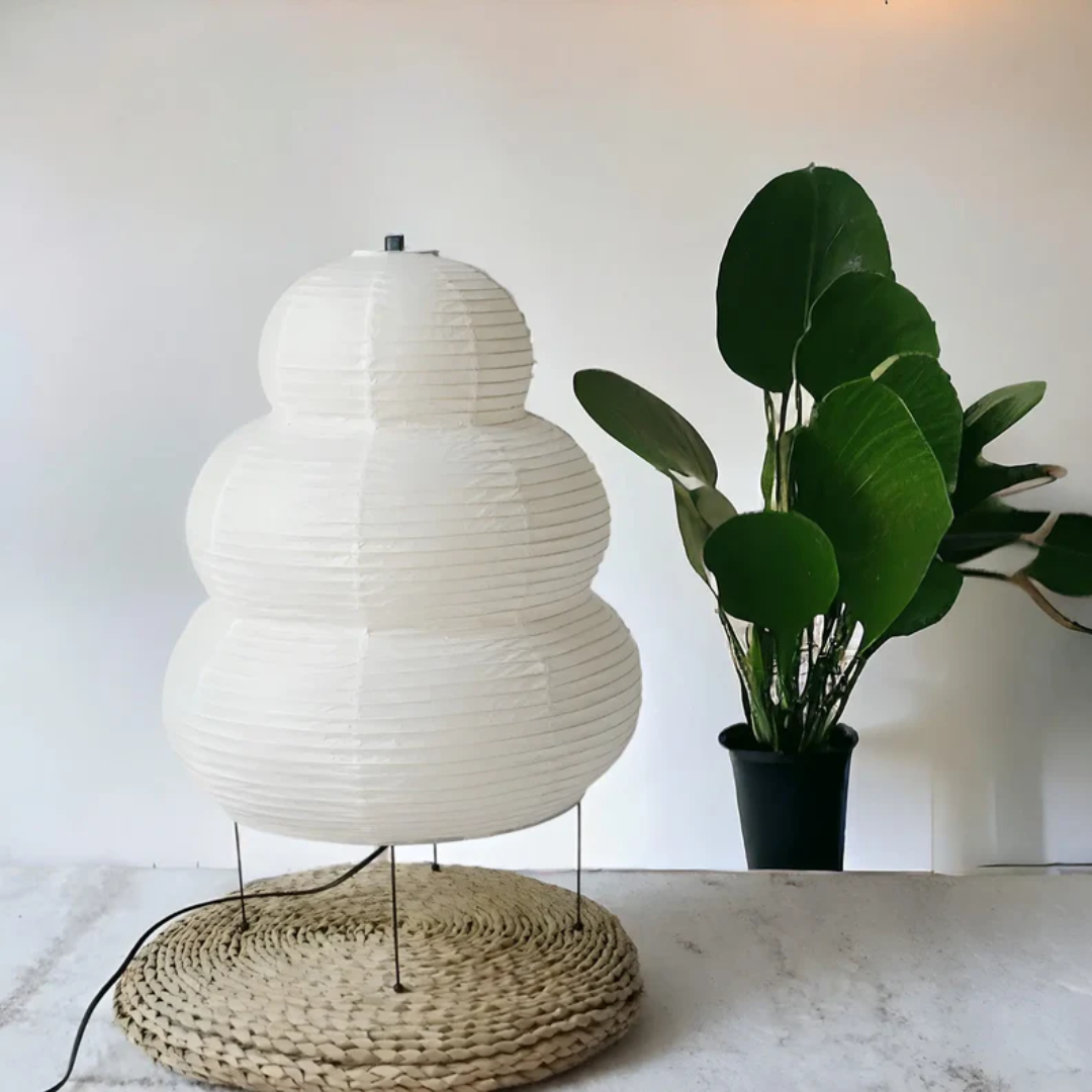 Wabi-Sabi Floor Lamp - TranquilGlow