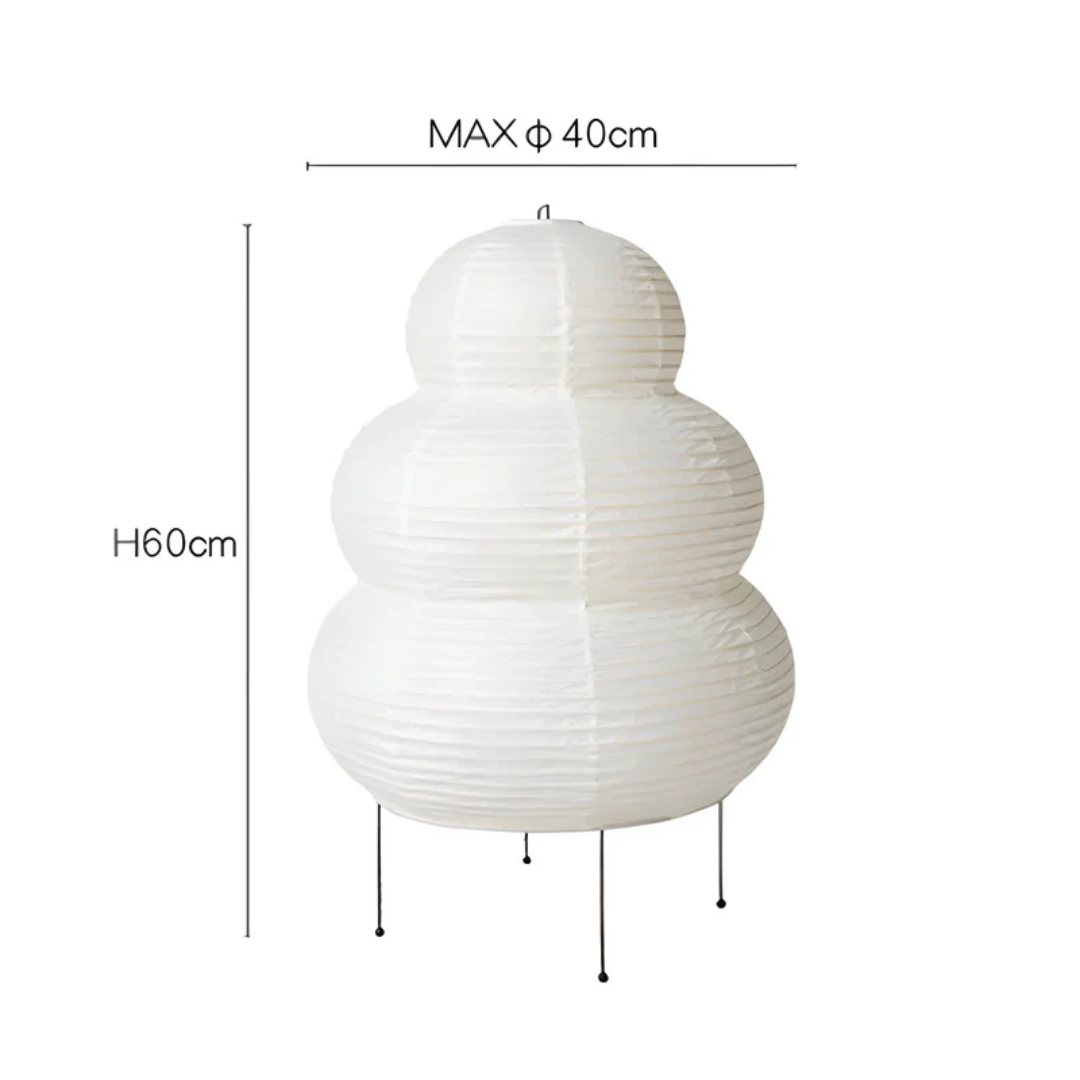Wabi-Sabi Floor Lamp - TranquilGlow