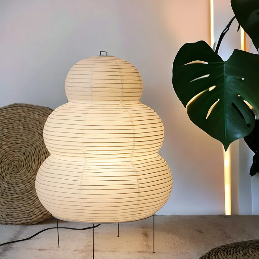 Wabi-Sabi Floor Lamp - TranquilGlow