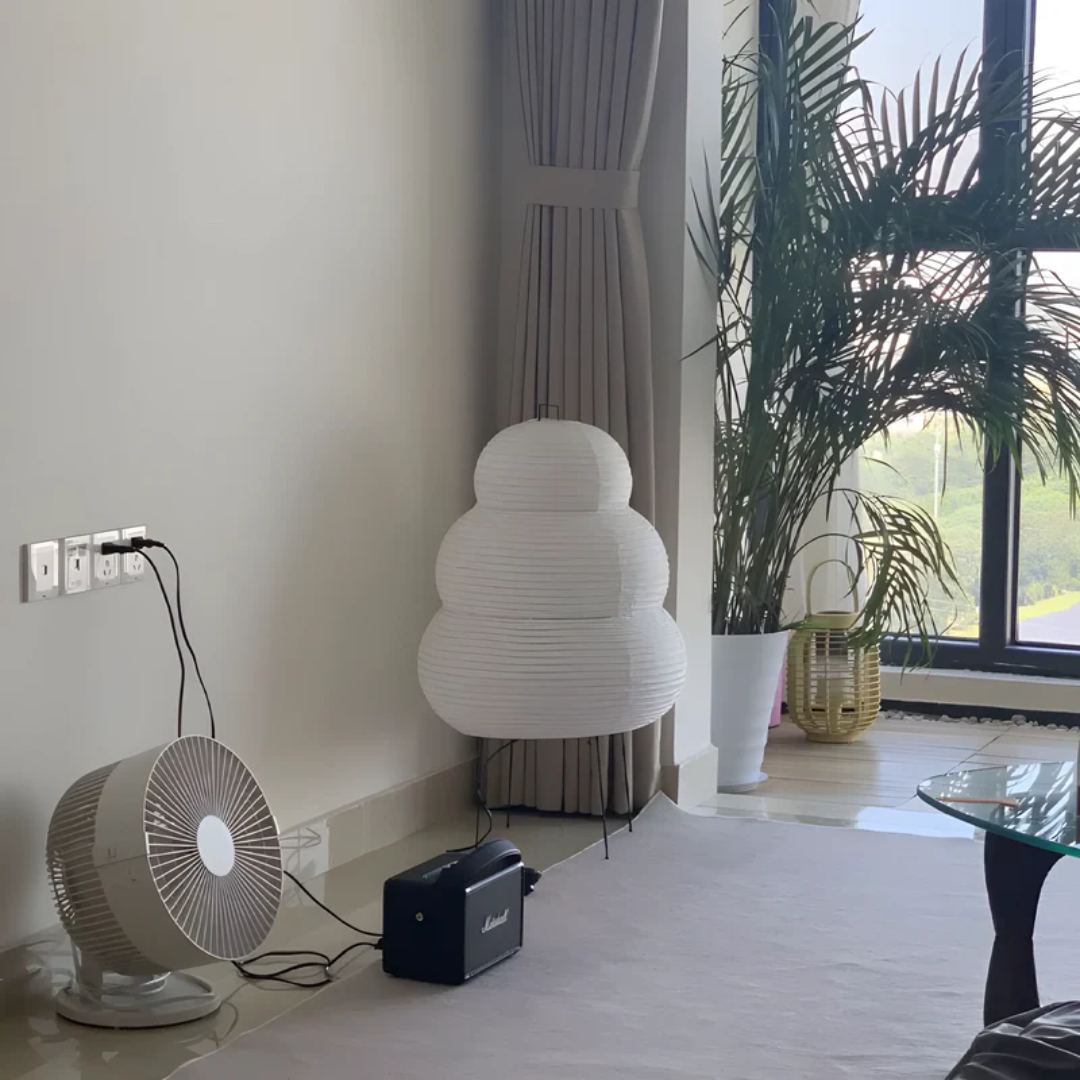 Wabi-Sabi Floor Lamp - TranquilGlow