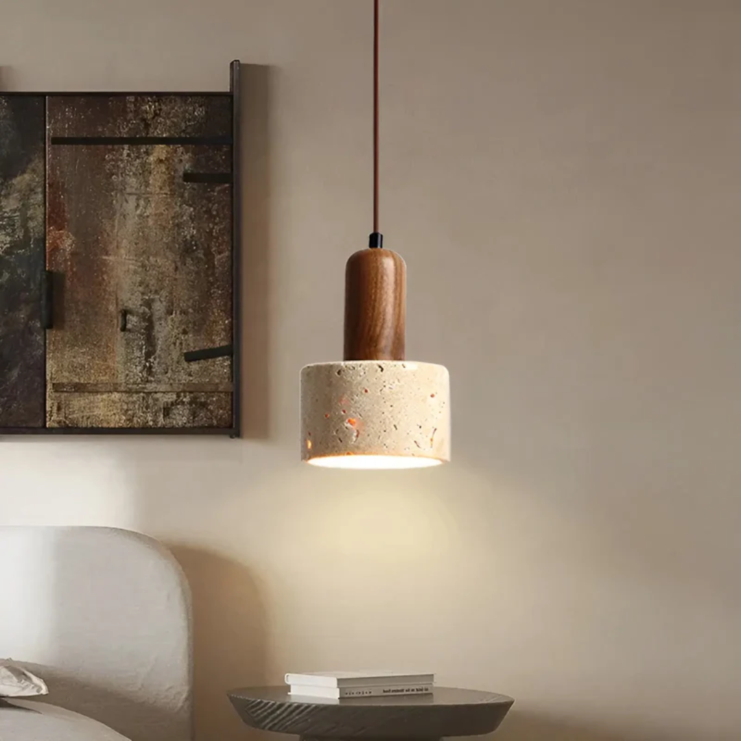 Wabi-Sabi Ceiling Light - ZenAura Designs