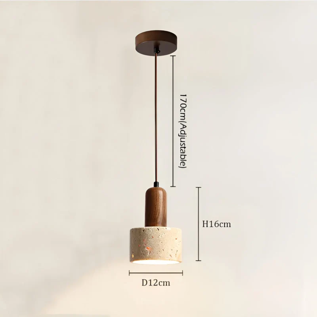 Wabi-Sabi Ceiling Light - ZenAura Designs