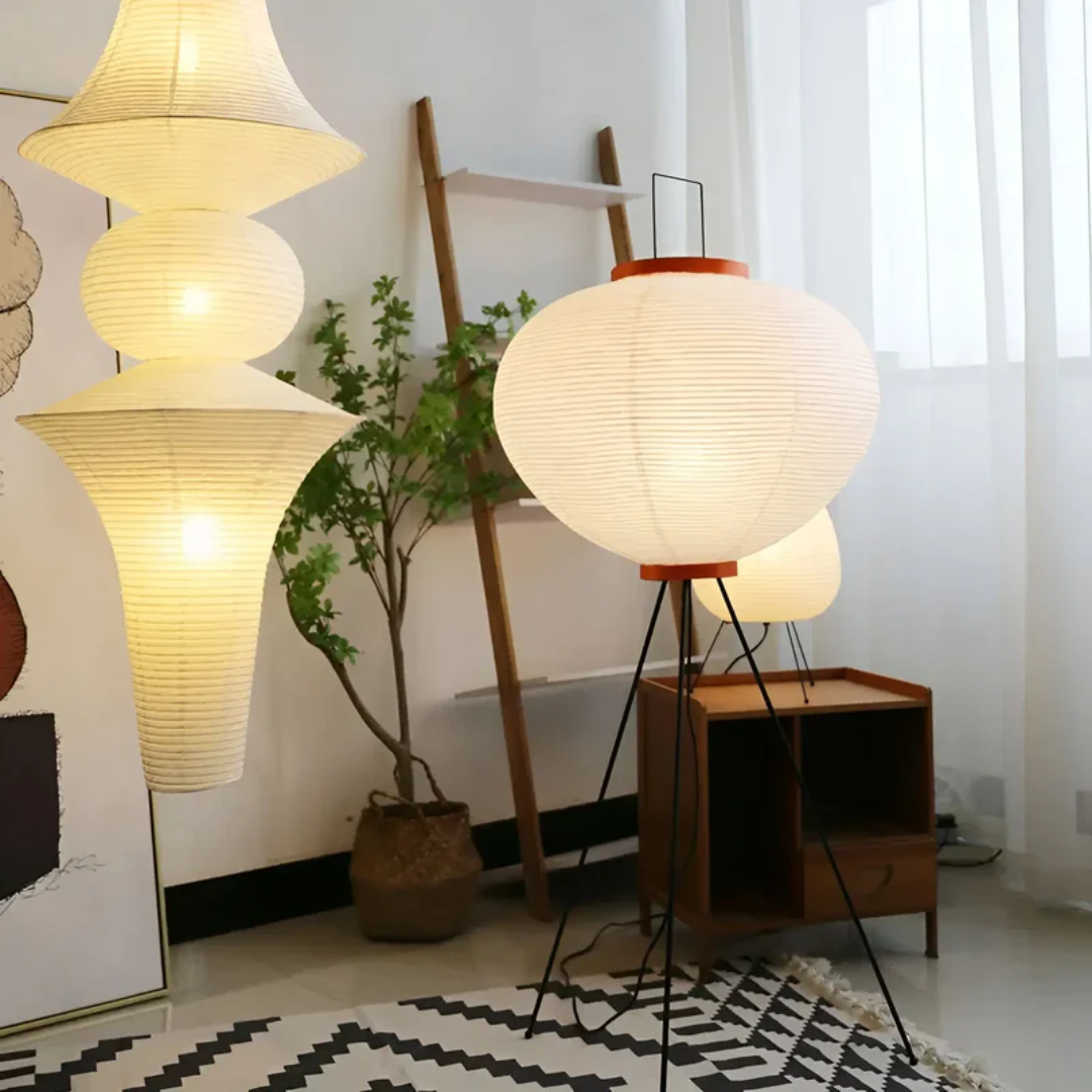 Zen LED Rice Paper Lamp - LumaNest