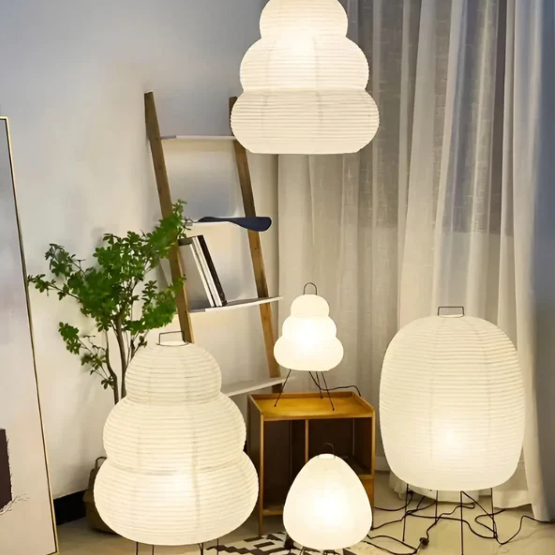 Zen LED Rice Paper Lamp - LumaNest