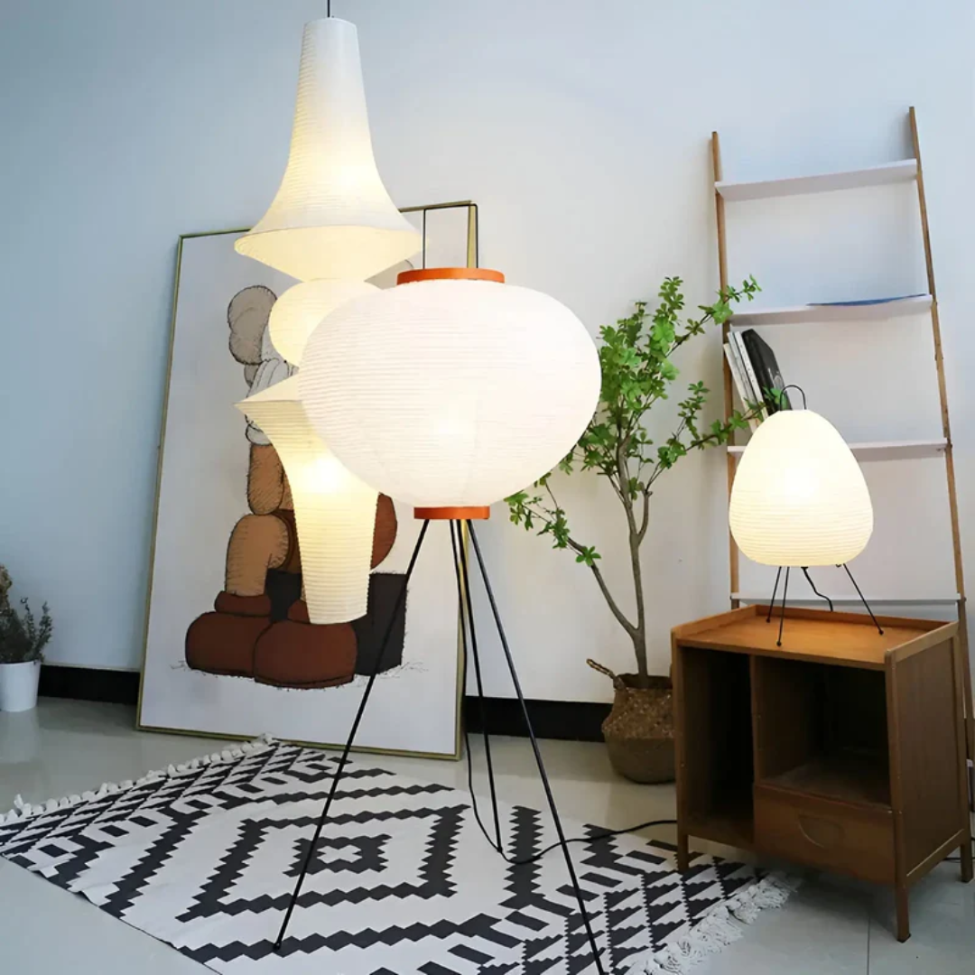 Zen LED Rice Paper Lamp - LumaNest