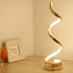 Dimmable Spiral Table Lamp - LuxeGlow