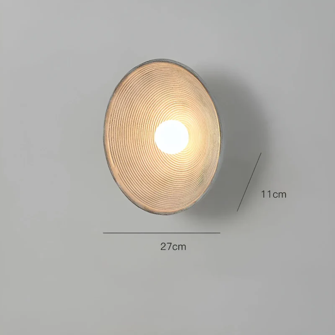Wabi-Sabi Wall Light - ZenAura Designs