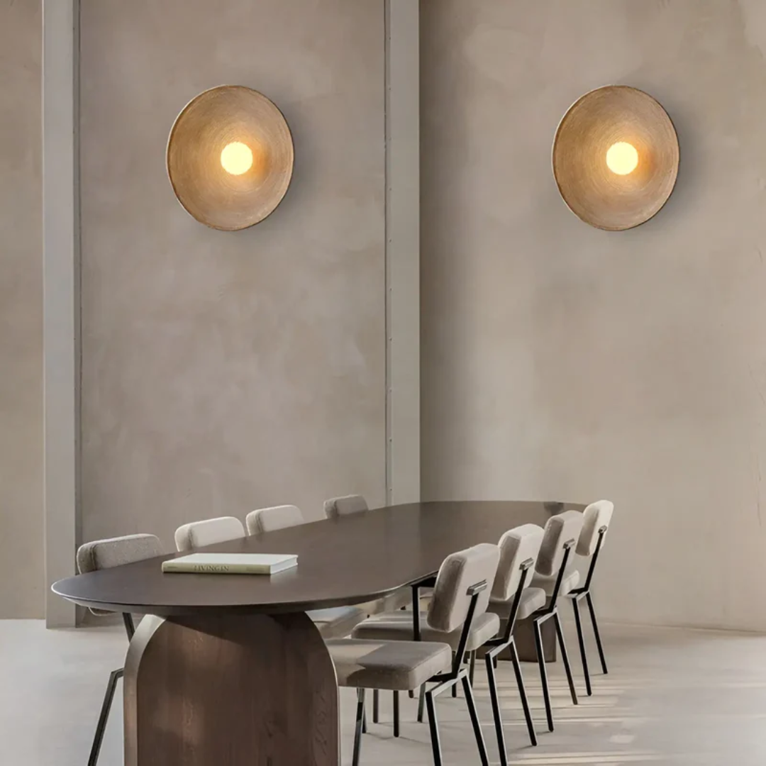 Wabi-Sabi Wall Light - ZenAura Designs