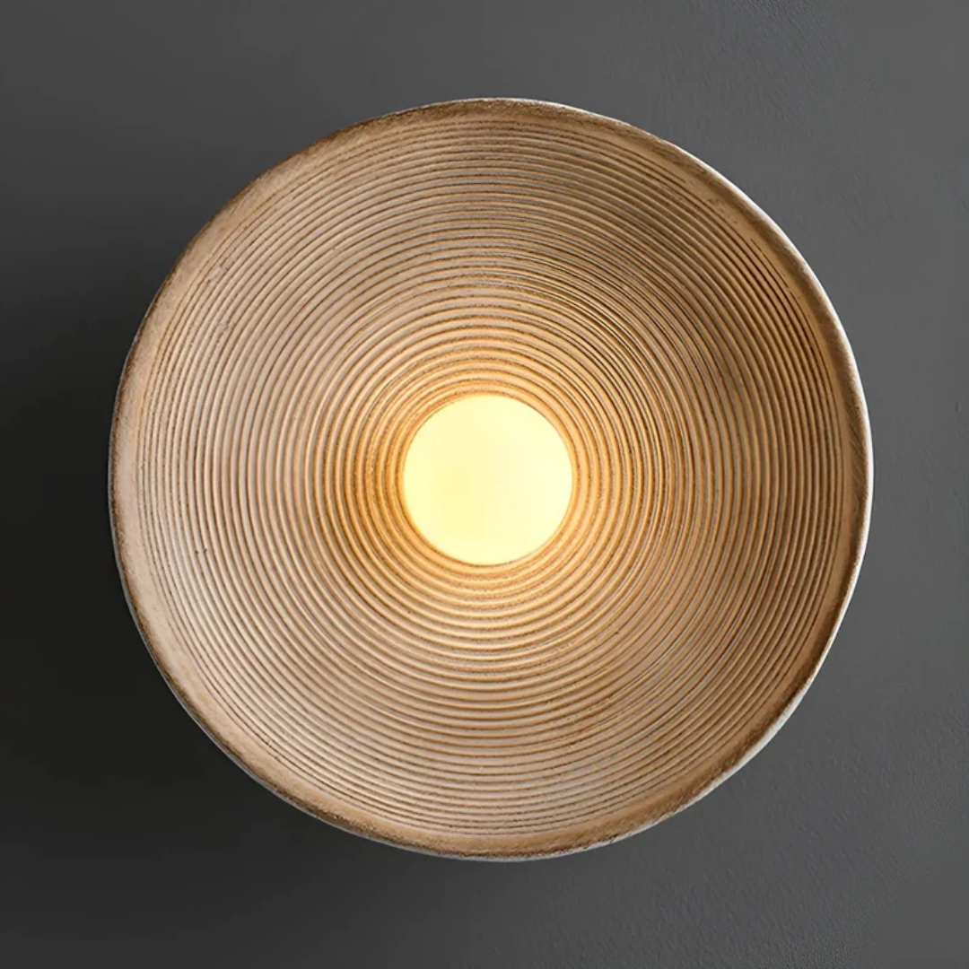 Wabi-Sabi Wall Light - ZenAura Designs