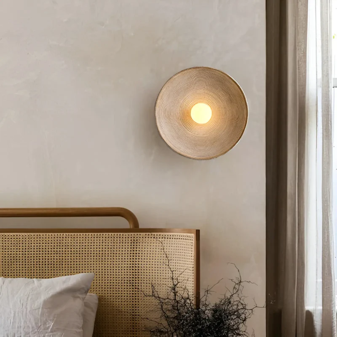 Wabi-Sabi Wall Light - ZenAura Designs