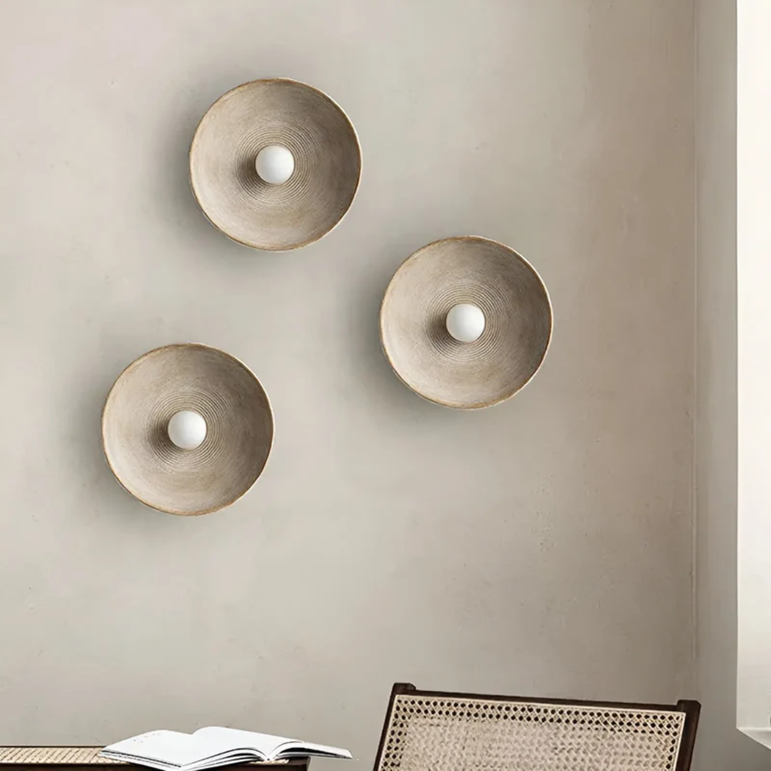 Wabi-Sabi Wall Light - ZenAura Designs