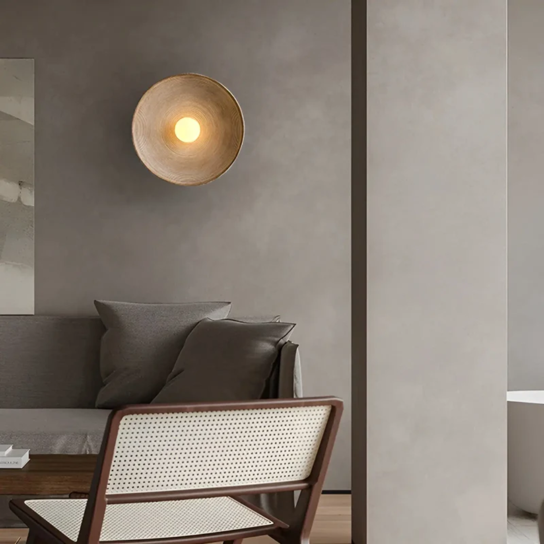 Wabi-Sabi Wall Light - ZenAura Designs