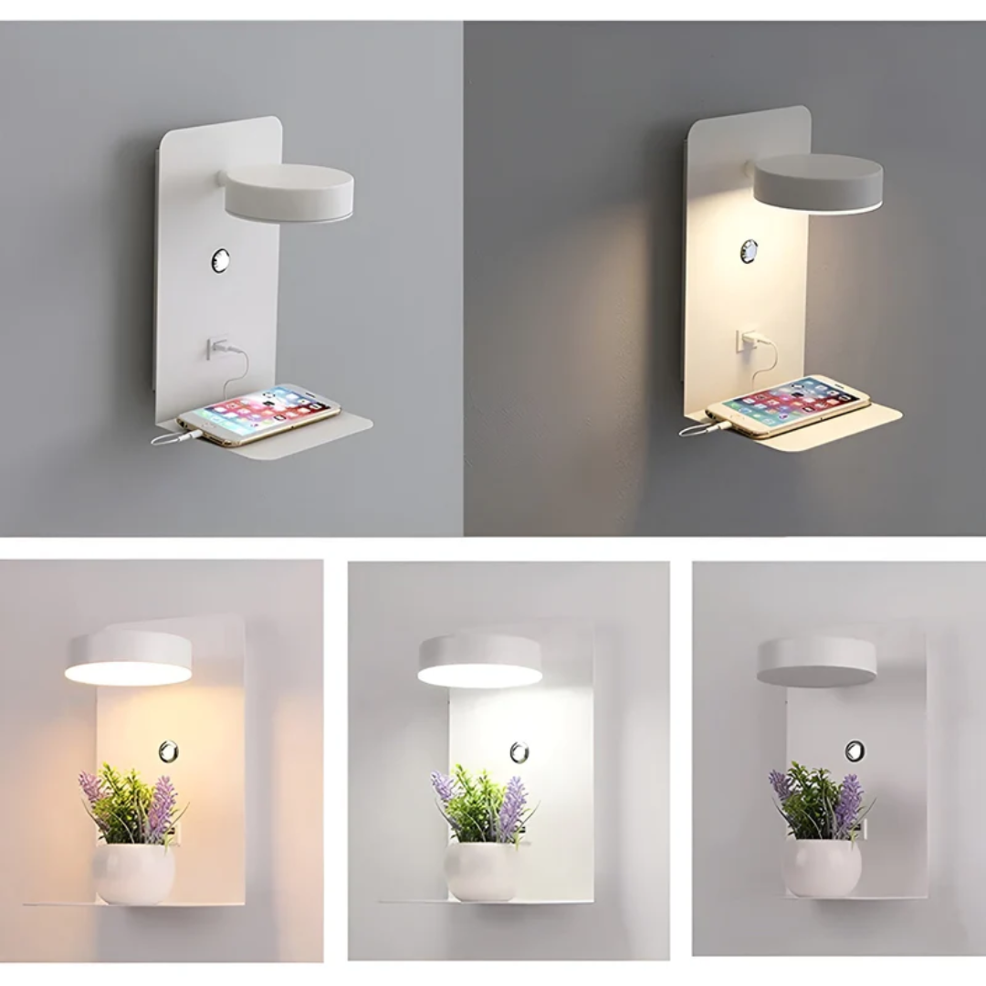 LED Wall Lamp - LuminaGlow