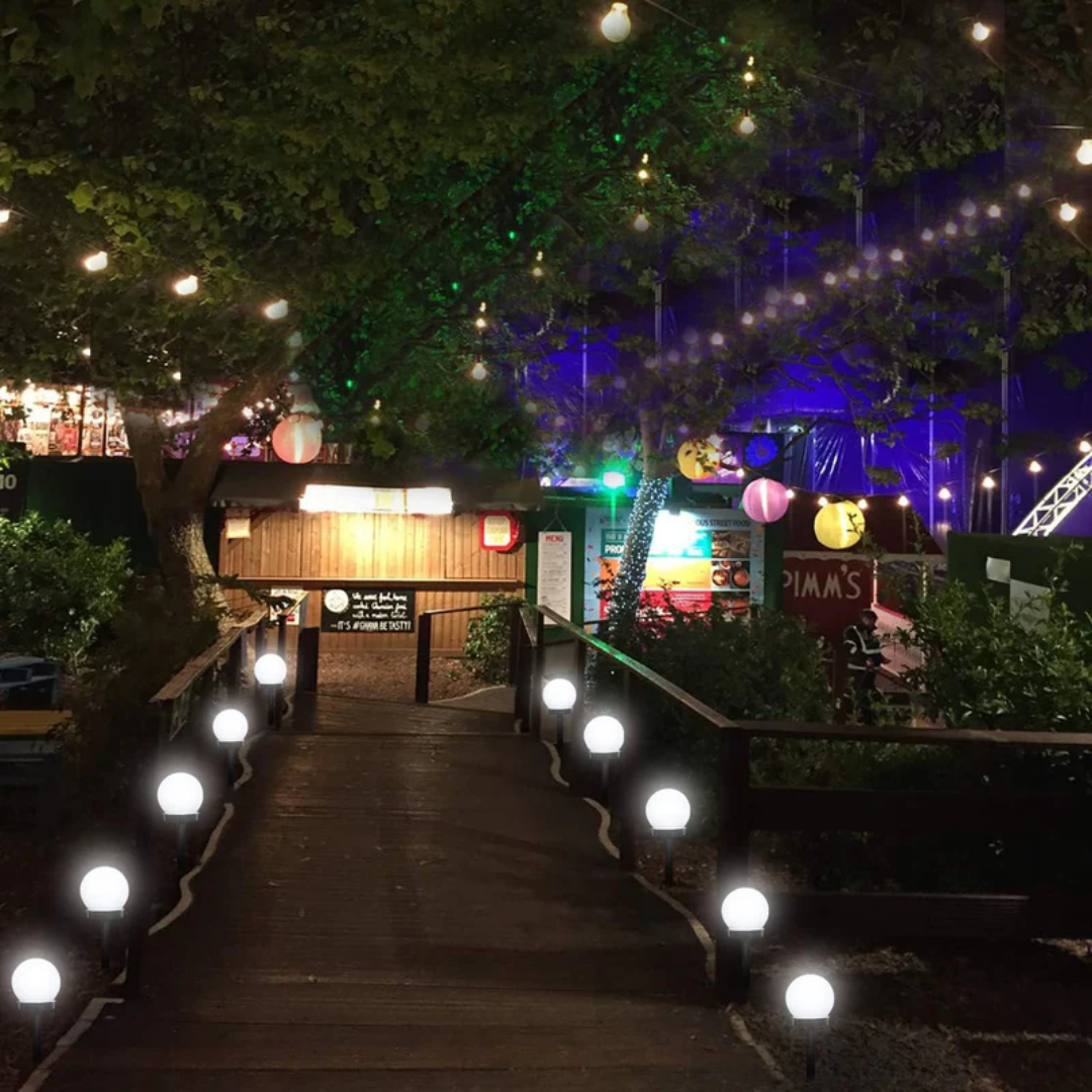 Solar Garden Lights - Lumina Orbs with Waterproof Design