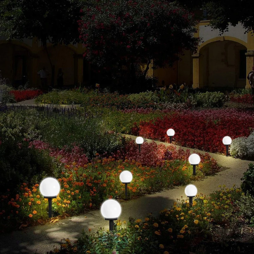 Solar Garden Lights - Lumina Orbs with Waterproof Design