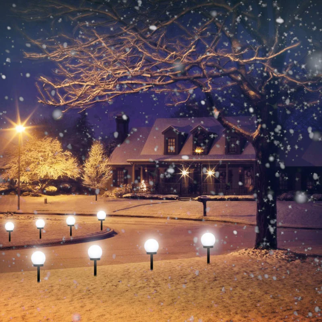 Solar Garden Lights - Lumina Orbs with Waterproof Design
