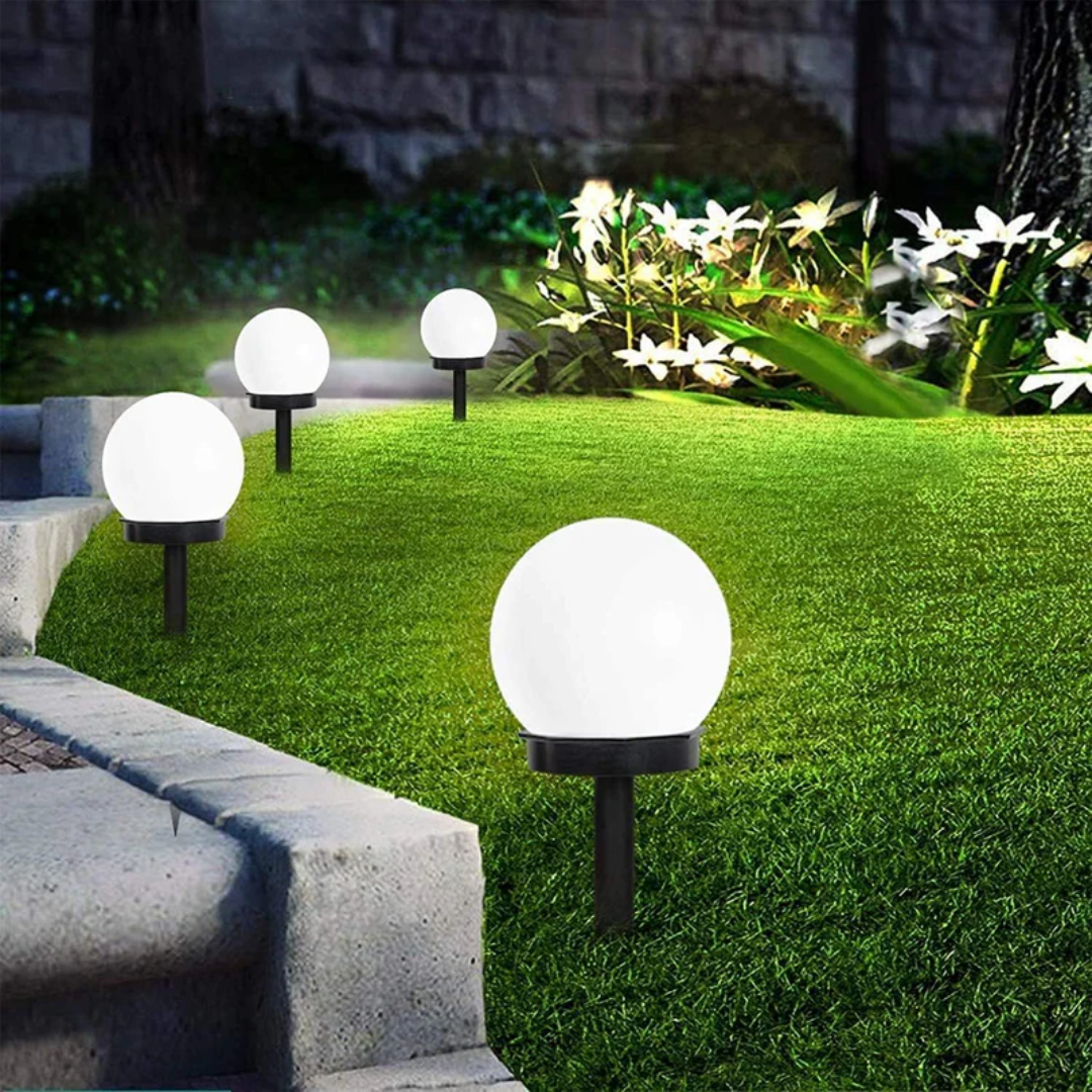 Solar Garden Lights - Lumina Orbs with Waterproof Design