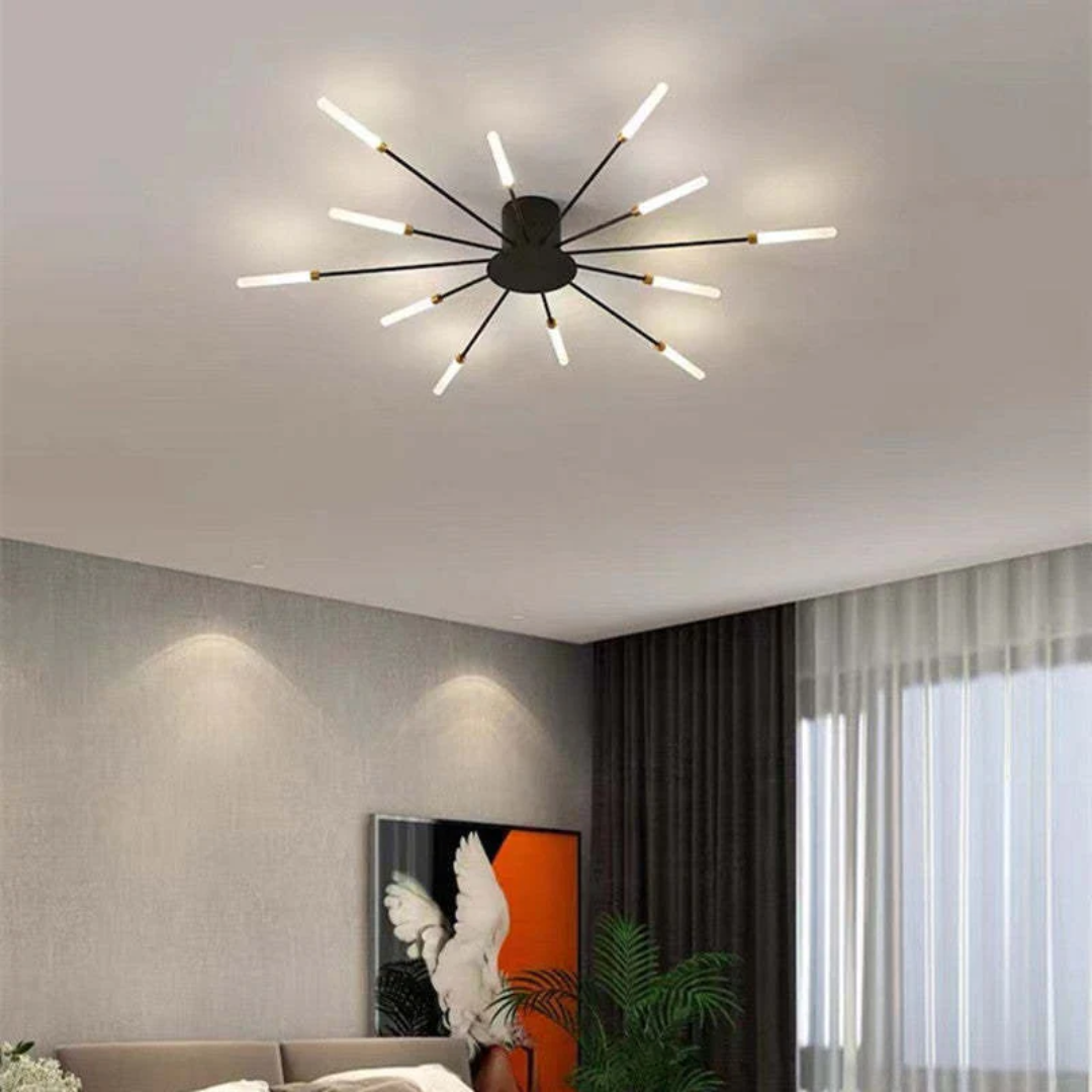 LED Ceiling Light Fixture - LumaGlow Modern Design