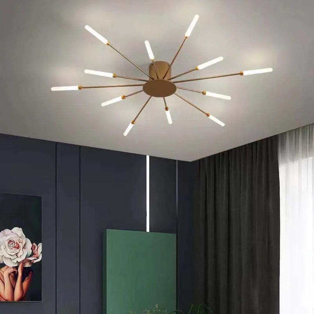 LED Ceiling Light Fixture - LumaGlow Modern Design