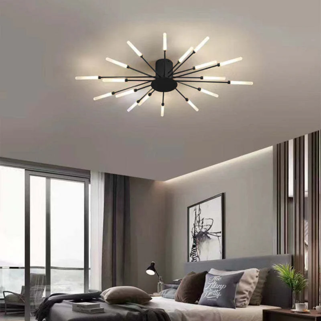LED Ceiling Light Fixture - LumaGlow Modern Design