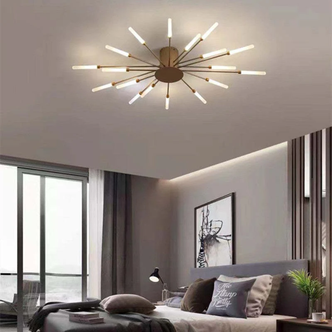 LED Ceiling Light Fixture - LumaGlow Modern Design