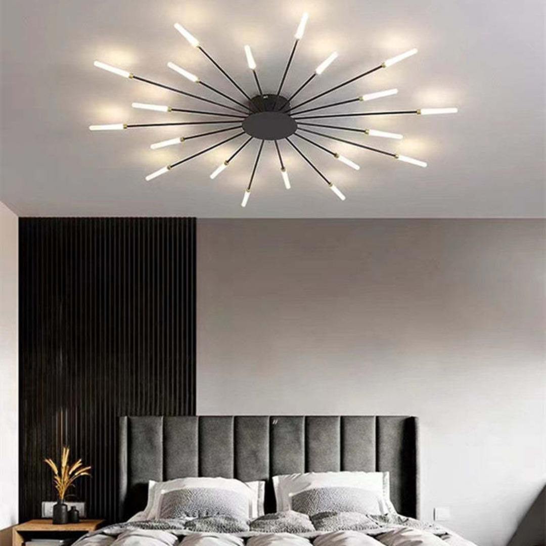 LED Ceiling Light Fixture - LumaGlow Modern Design