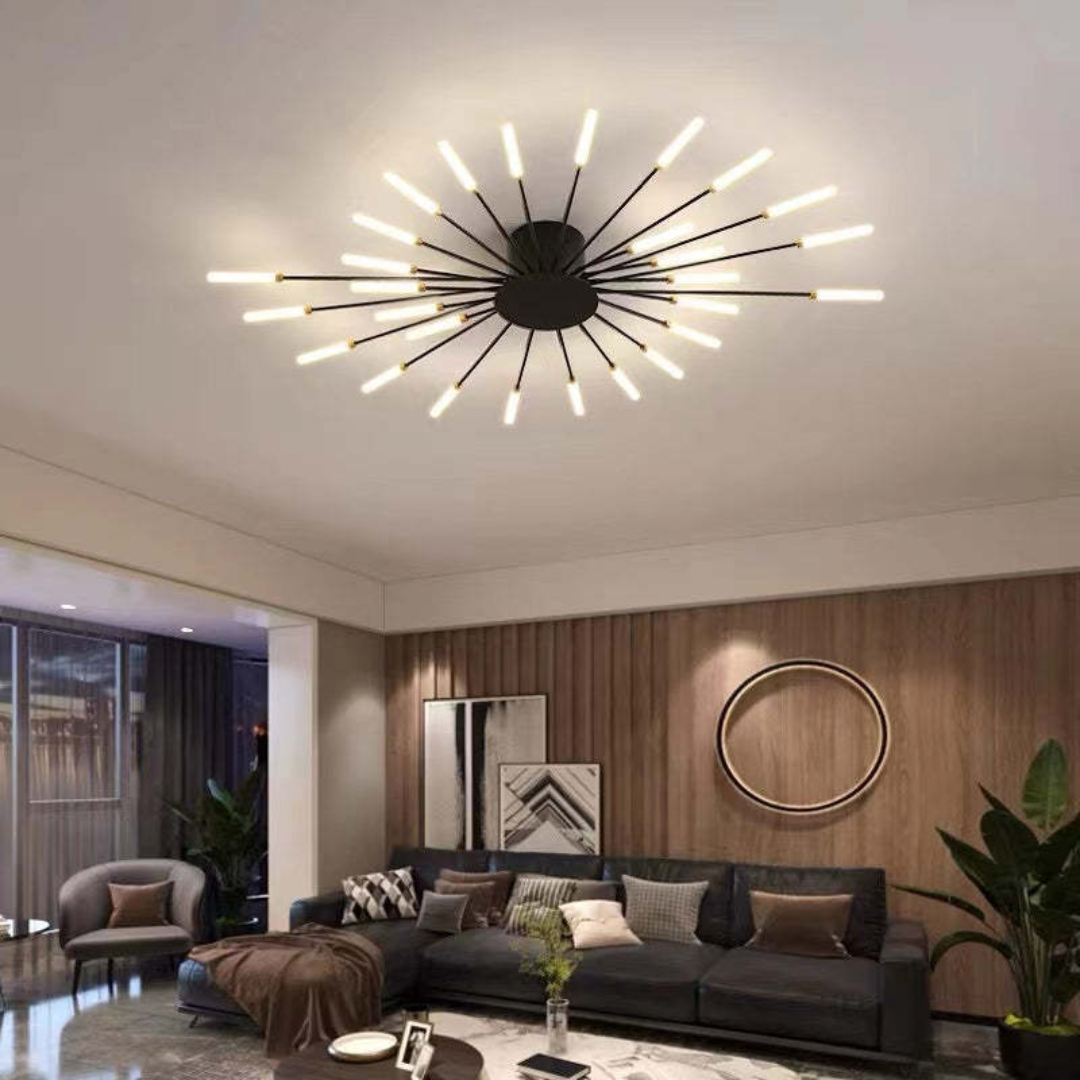 LED Ceiling Light Fixture - LumaGlow Modern Design