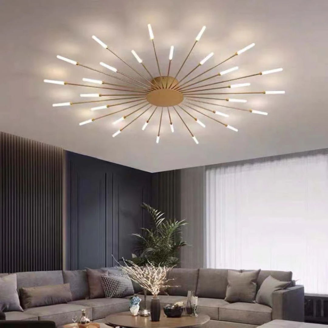 LED Ceiling Light Fixture - LumaGlow Modern Design
