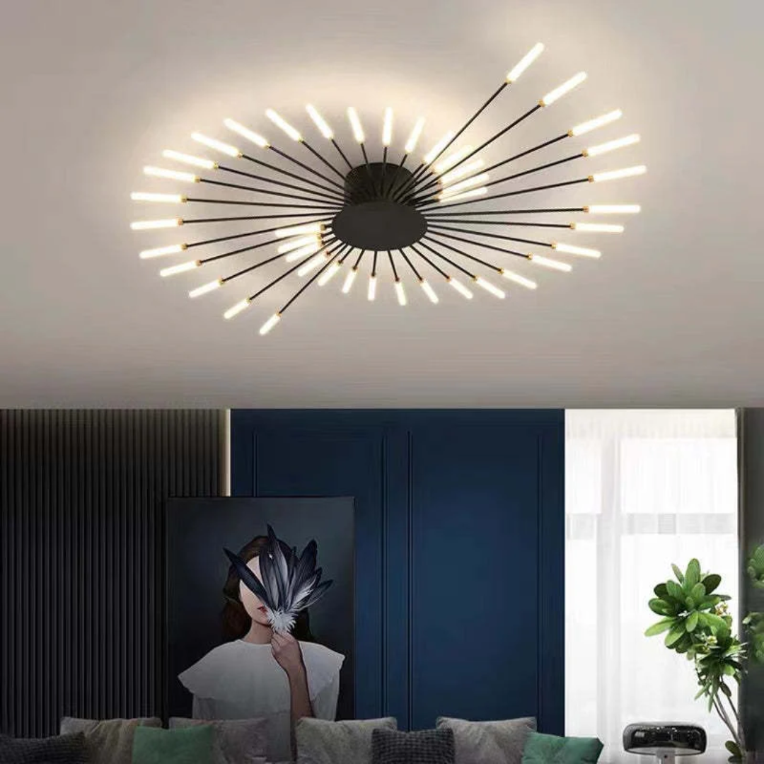 LED Ceiling Light Fixture - LumaGlow Modern Design