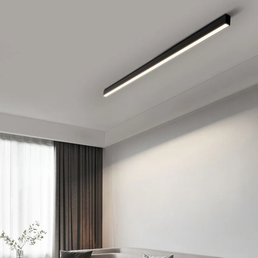 Linear LED Ceiling Light - LuminaCraft