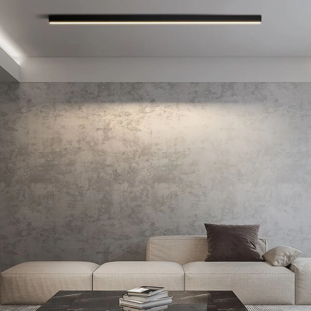 Linear LED Ceiling Light - LuminaCraft