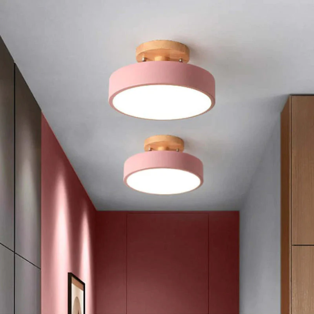 Modern Round LED Ceiling Light - Luminara Designs