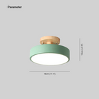 Modern Round LED Ceiling Light - Luminara Designs