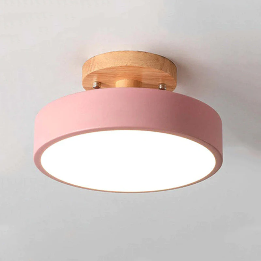 Modern Round LED Ceiling Light - Luminara Designs