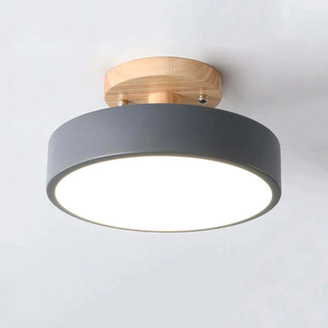 Modern Round LED Ceiling Light - Luminara Designs