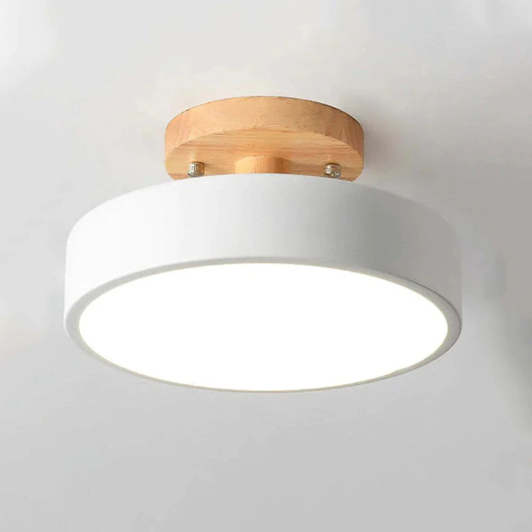 Modern Round LED Ceiling Light - Luminara Designs